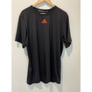 Adidas‎ Men's Stadium Heat Ready T Shirt Black Size XLT